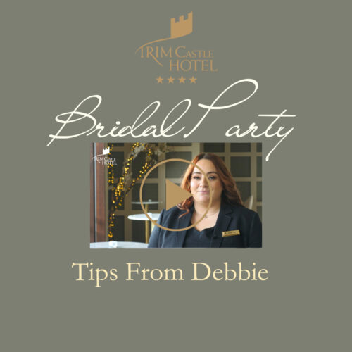 Tips for bridal party and other guests