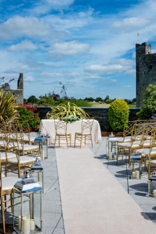 trim castel hotel wedding photos