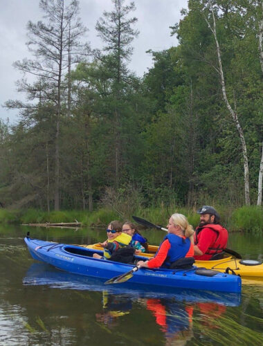 Kayaking in Boyne River 