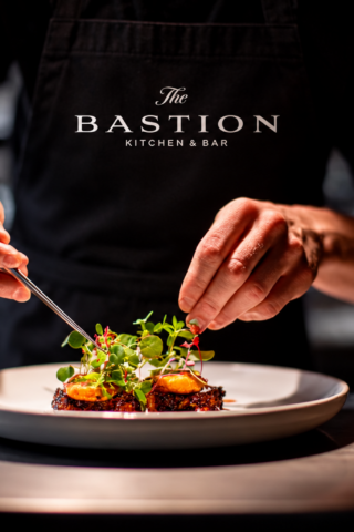 Chef’s Final Touch at The Bastion